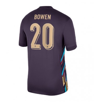 England Jarrod Bowen #20 Udebanetrøje EM 2024 Kort ærmer